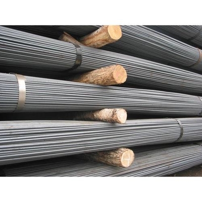 Barre ronde forgée d'acier au carbone finition simple d'acier doux de 6 mètres