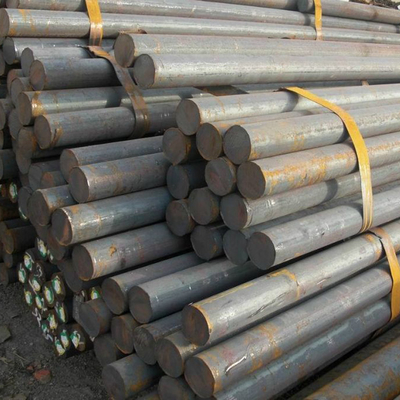 Barre ronde forgée d'acier au carbone finition simple d'acier doux de 6 mètres