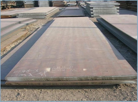 surface de soufflage propre de traitement de rouille de la plaque d'acier a588 1055 St52
