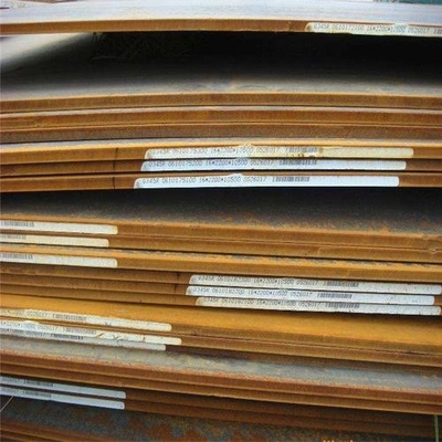 Temps laminé à chaud de plaque d'acier anticorrosive de Corten résistant