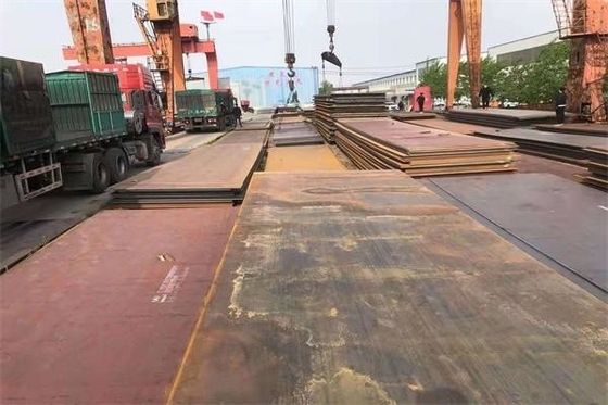 Temps laminé à chaud de plaque d'acier anticorrosive de Corten résistant