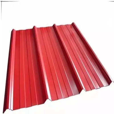 PGI a ridé des tuiles de toit en métal colore enduit galvanisé pour le bâtiment