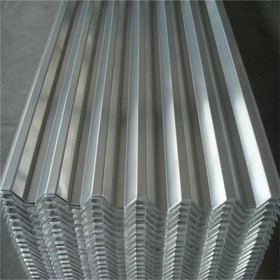 PPGI a galvanisé le zinc ondulé de tôle d'acier enduit pour le toit de construction