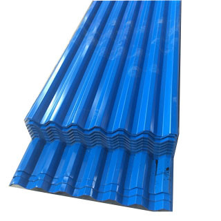 La toiture enduite d'une première couche de peinture en métal d'acier doux couvre de tuiles la feuille laminée à froid de fer de zinc