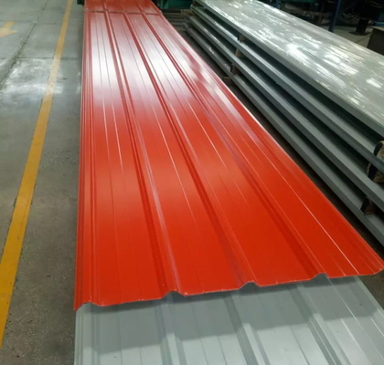 Le GI enduit d'une première couche de peinture/acier ondulé toiture de PPGI/PPGL tôle 3mm épais