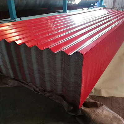 Feuille enduite d'une première couche de peinture de toiture de zinc de tuiles de toit en métal de SGCC/CGCC