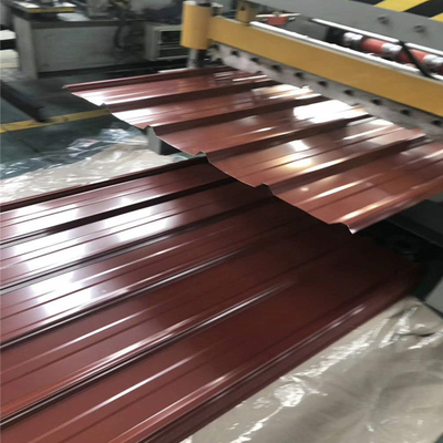 BRI ISO9001 d'api a galvanisé la toiture en métal couvre la couleur de zinc enduite