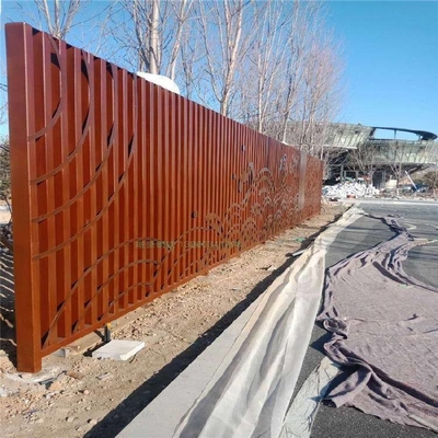 Feuille de plaque d'acier d'A588 Corten pour la plaque d'acier résistante de temps en acier de mur de jardin