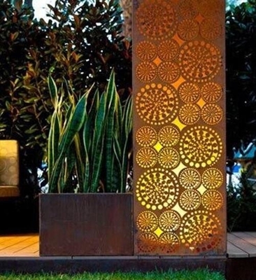 Plaque d'acier de l'épaisseur 1mm-100mm Corten pour le jardin et la Chambre de construction