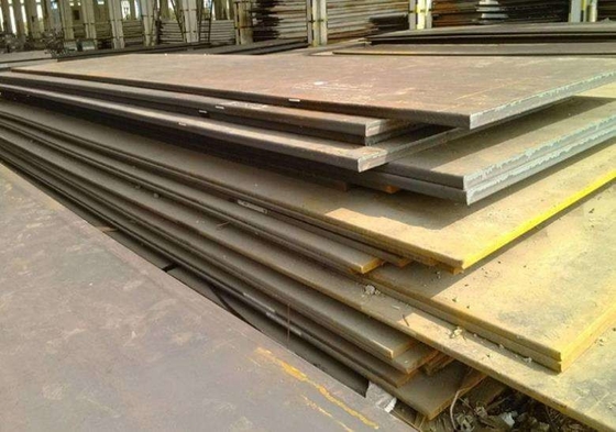 Feuille laminée à chaud d'acier au carbone de la plaque d'acier A36 A514 d'Astm Corten