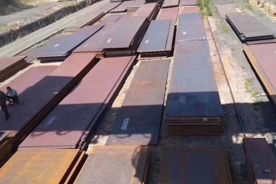 Résistance aux intempéries laminée à froid laminée à chaud de la plaque d'acier St52