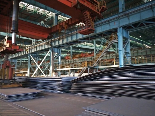 La milliseconde Steel Plate Hot en métal structurel de Q235B a roulé/laminé à froid