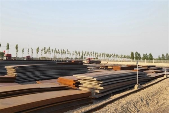 Surface de traitement de la rouille Q235 de milliseconde Steel Plate 0.9mm de St37 St52