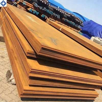 S235jr survivant au plat quadrillé laminé à chaud A283 A387 de tôle d'acier