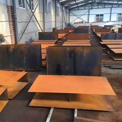 Feuillards résistants extérieurs de SPA-H Corten avec Rusty Finish