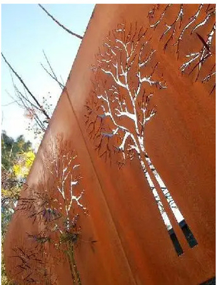 Temps laminé à chaud Resisitance de plaque d'acier de Corten de traitement de rouille
