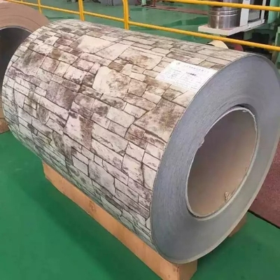 PPGI galvanisé enduit d'une première couche de peinture a enduit la bobine ASTM A653 colore la bobine de feuille enduite