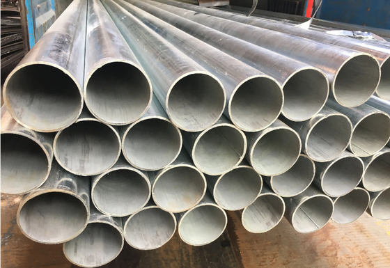 Norme galvanisée tubulaire soudée de l'acier ASTM gigaoctet BS pour le tuyau de structure