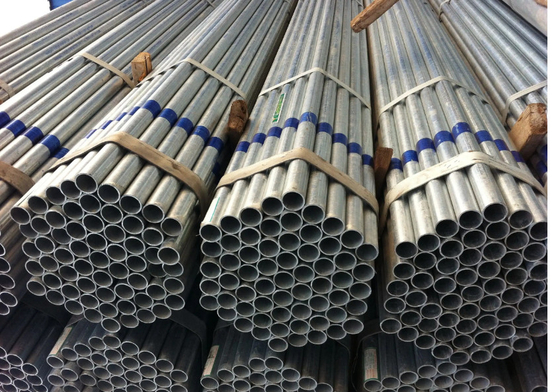 Norme galvanisée tubulaire soudée de l'acier ASTM gigaoctet BS pour le tuyau de structure