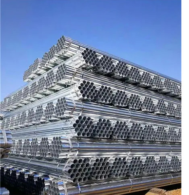 Le tuyau d'acier de GI d'ASTM a galvanisé le tube rond en acier pour la livraison liquide