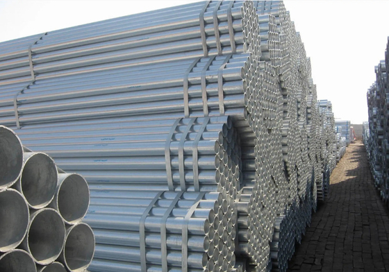 La catégorie B d'ASTM a pré galvanisé rond l'épaisseur du tuyau d'acier 1.2-15.7mm