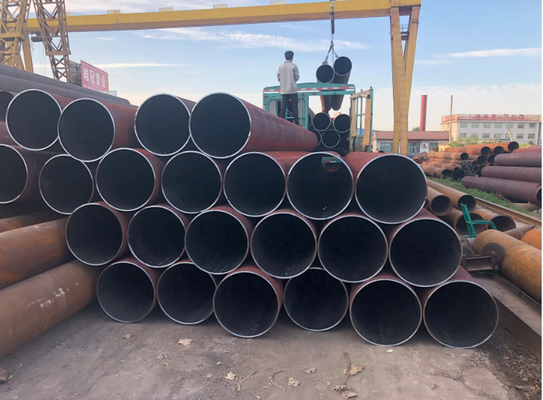 Fer de noir de tuyau d'acier au carbone d'ERW Sch 40 pour le matériau de construction