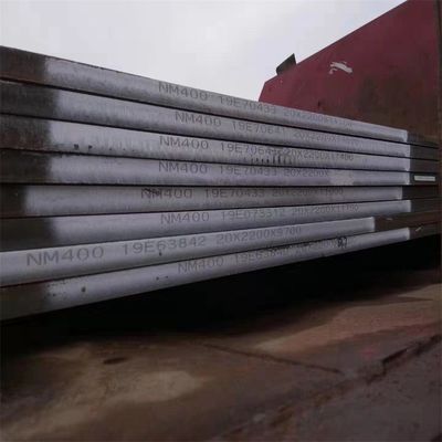 Nm450 carbone 14mm épais résistant à l'usure laminé à chaud de la plaque d'acier 6mm 12mm