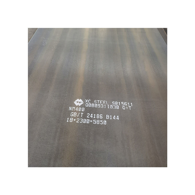 Prix doux résistant NM400 NM450 NM500 de plaque d'acier d'abrasion résistante à l'usure laminée à chaud
